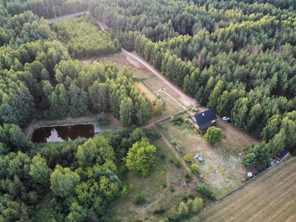 Vila Wakacyjny Dom W Sakach Kleszczele Exteriér fotografie