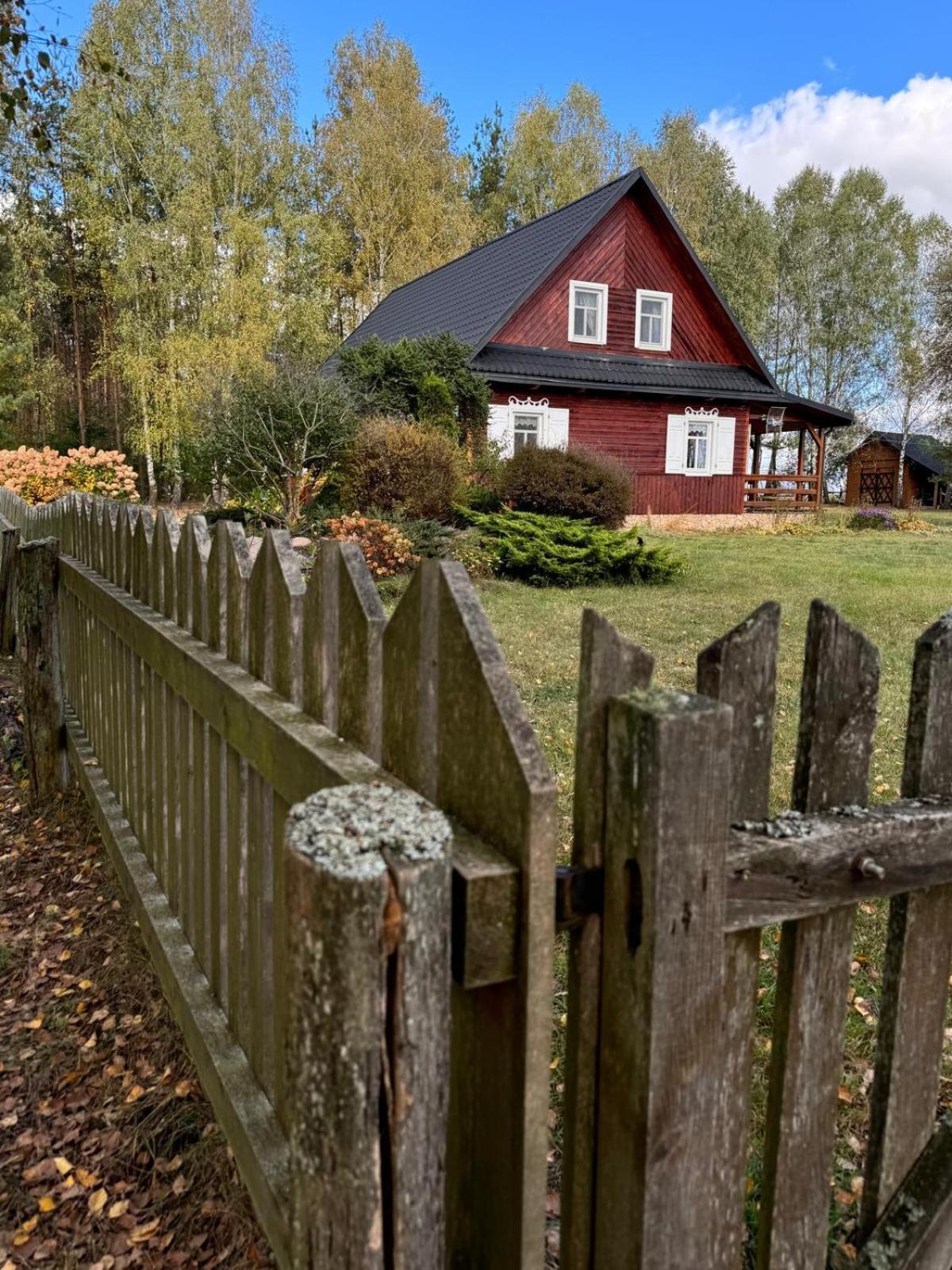 Vila Wakacyjny Dom W Sakach Kleszczele Exteriér fotografie