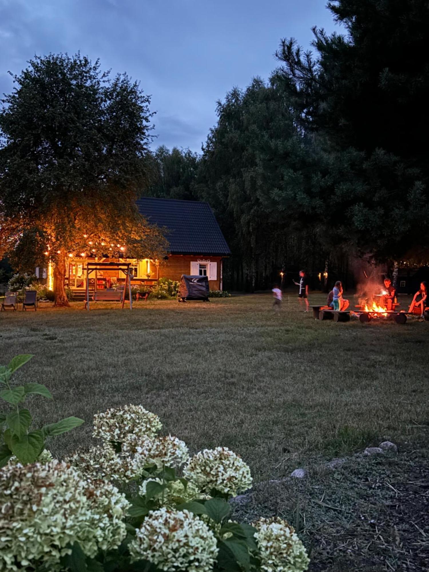 Vila Wakacyjny Dom W Sakach Kleszczele Exteriér fotografie