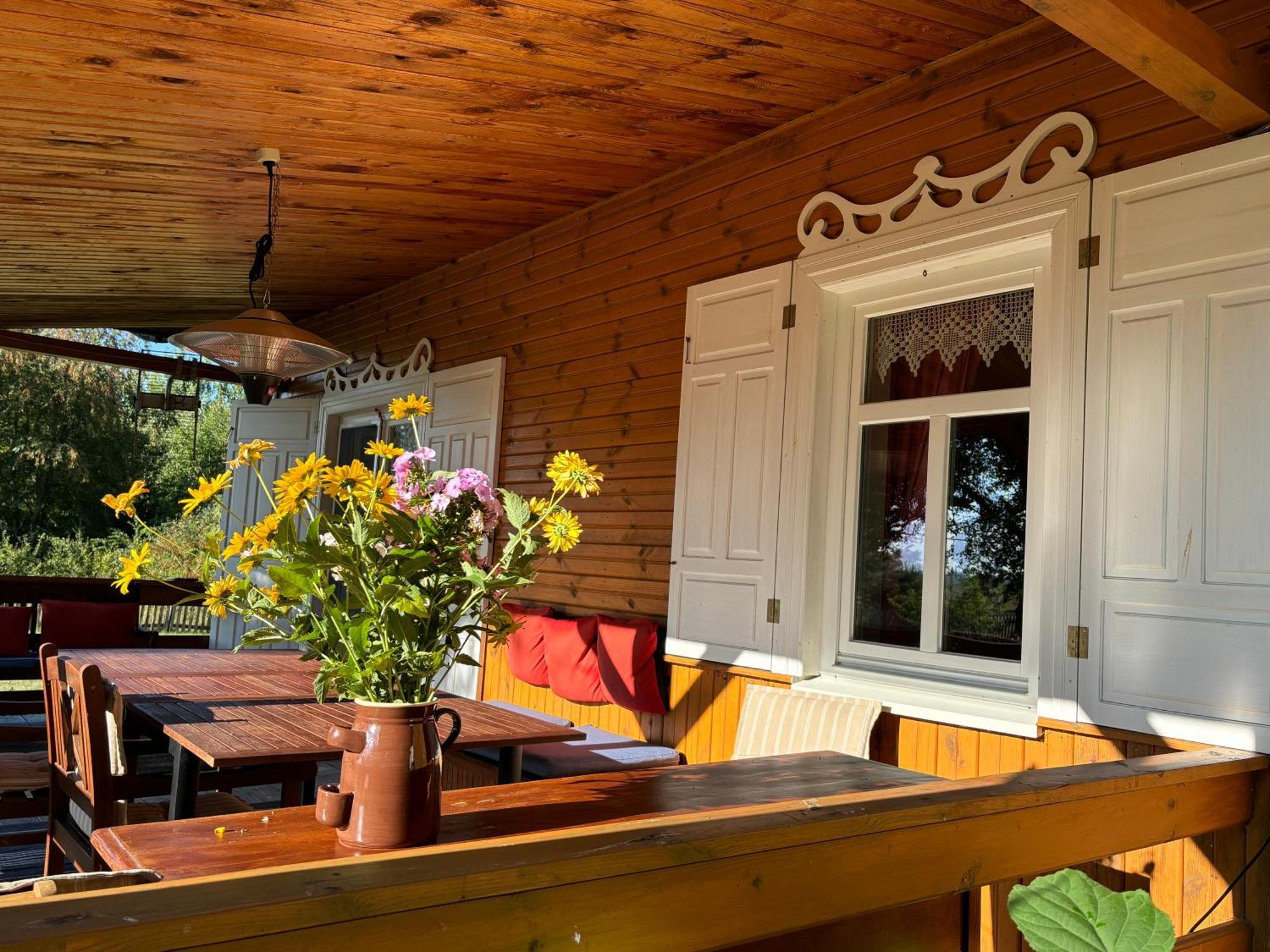 Vila Wakacyjny Dom W Sakach Kleszczele Exteriér fotografie